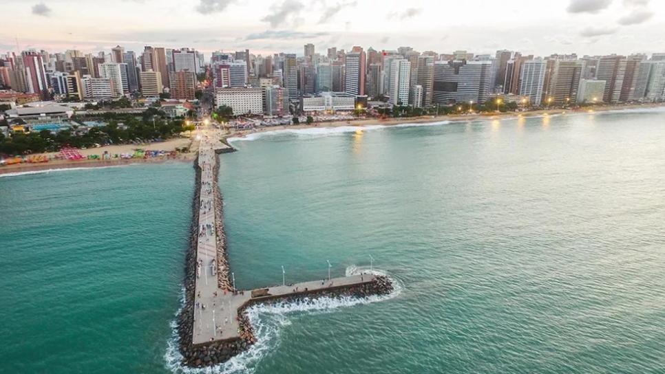 Flat Vista Mar No Meireles Na Beira Mar De Fortaleza 905 מראה חיצוני תמונה