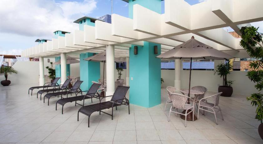 Flat Vista Mar No Meireles Na Beira Mar De Fortaleza 905 מראה חיצוני תמונה